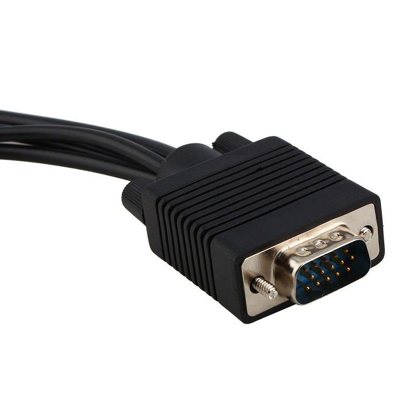 Adaptador de Cable Convertidor VGA SVGA a S Video 3