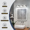 MKBNG Vanity Lights for Bathroom, 18.9in Brushed Nickel Bathroom Light