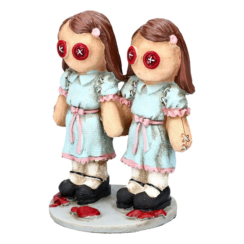 Pacific Giftware Pinheadz Figure Scary Twins | Funny Collectible Figure