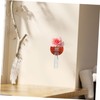 Mipcase Hanging Test Tube Propagation Station Wooden Wall Planter for