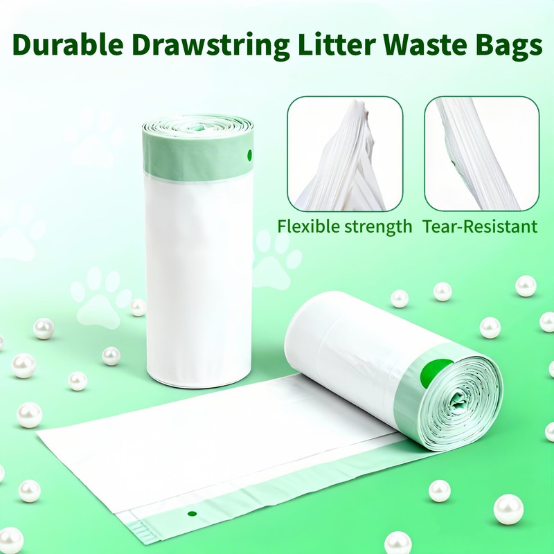 120 Count Cat Litter Box Liners Compatible with Litter Robot