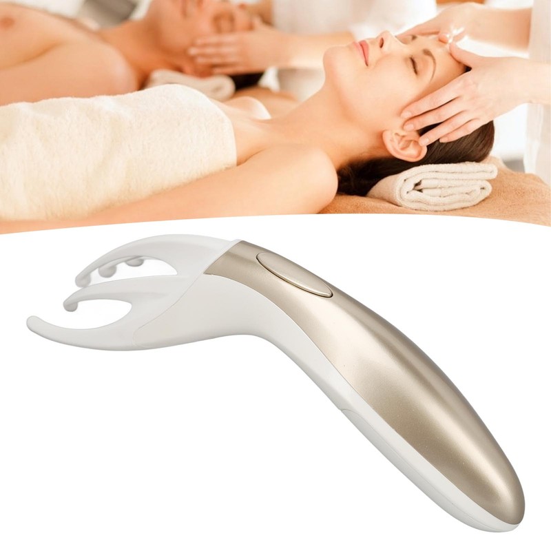Electric Scalp Massager Mini Portable Vibrating Claw Head Massager for