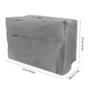 Pssopp Welding Machine Cover, Polyester Taffeta Proof Welder Dust Cover