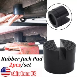 Unbranded 2x Jack Pad Adapter Pinch Weld Side Frame Rail Protector Car Lift Tool Rubber