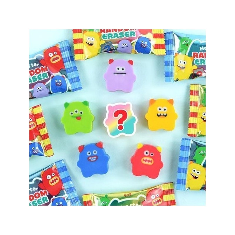 Pinkfoot Monster Random Eraser Vol. 25 60 Pieces (Box) /