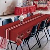 UNIIDECO 3 Pack Graduation Tablecloth Congrats Grad Disposable Tablecloth Graduation