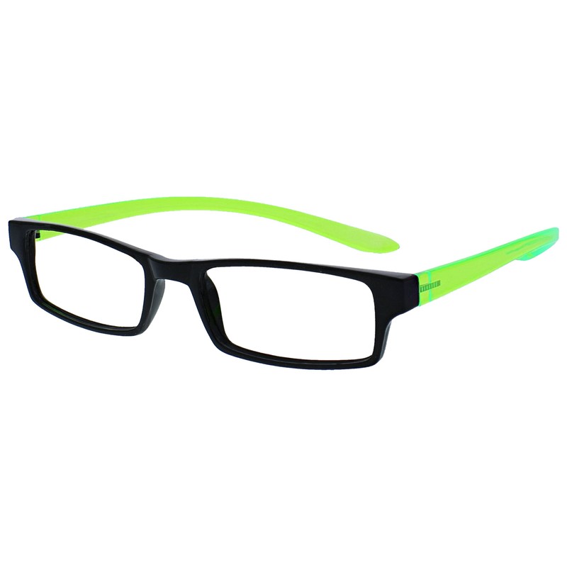 UV Reader Schwarz Leuchtend Grünen Nacken-Lesebrille Wert 2er-Pack Frauen Herren