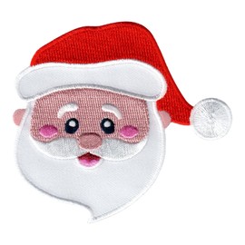 PatchMommy Santa Claus Patch Christmas, Iron On/Sew On - Appliques for Kids Children