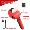 TOOLSPACE 2 in 1 Cordless Electric Grill Brush, Safe &