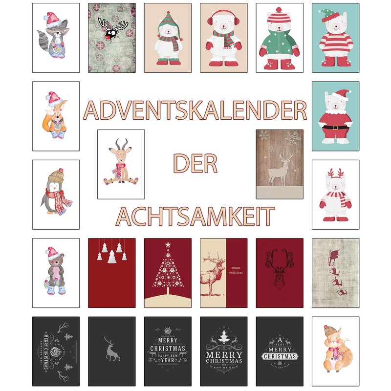 Embracing Mindfulness Advent Calendar of Mindfulness - 24 Mindfulness Exercises