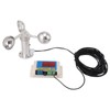 Wind Speed Alarm Device 3 Fan Blades Tower Crane Anemometer