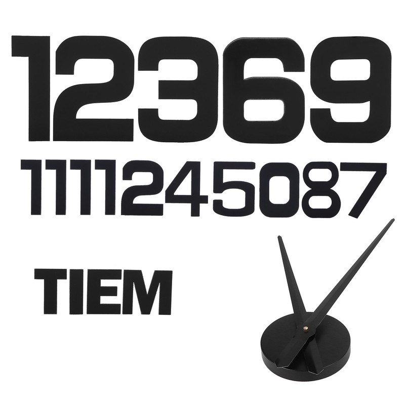 Wall Clock Large DIY Home Living Room Modern Art Decoration