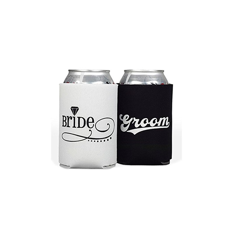 Hortense B. Hewitt Wedding Accessories Bride and Groom Can Coolers