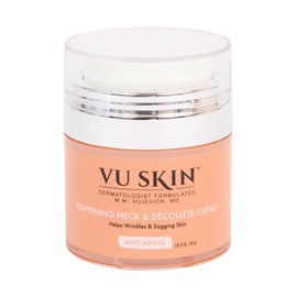 VU SKIN SYSTEM Neck and Decollete Creme – Anti Aging Neck and Decolletage Firming Cream Smoothes Skin to Reduce the Appearance of Sagging and Wrinkles (30 ml)