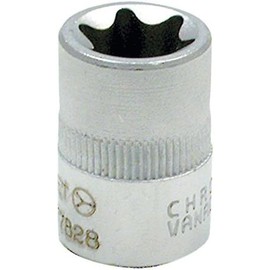 JET 677824 - 3/8-Inch Drive , E8, External Torx Bit , Regular , E Chrome Socket