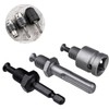 Durlo 3Pcs 1/2-20UNF Drill Chuck Converter Adapter, 1/2" Square Female