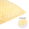 BNuitland Light Yellow Flannel throw blanket (50X71 inches) with Pillow