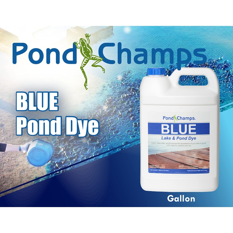 Blue Lake and Pond Dye (4 Gallon Value Pack)