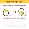 MFBJXC Egg Holder for Refrigerator,60 Eggs Clear Drawer Organizer,2 Layer