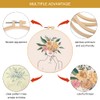 4pcs Embroidery Kit for Beginners, Women and Flower Pattern Embroidery