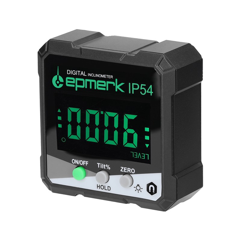 IP54 4*90° Portable Digital Inclinometer LCD Backlight Digital Protractor Slope