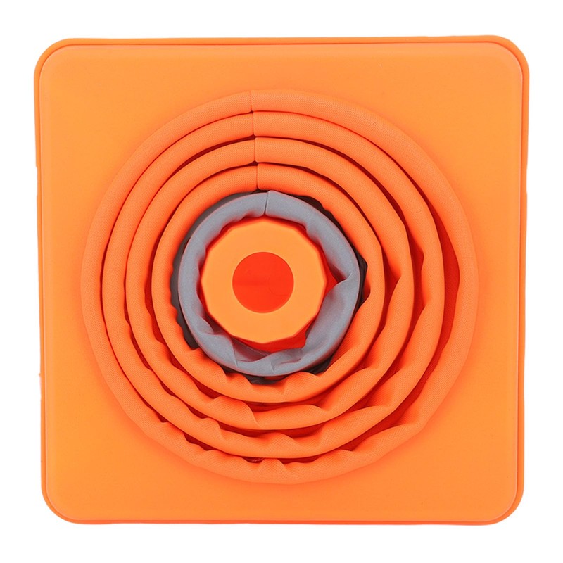 banapoy Traffic Cone, 11.8 Inch Foldable Reflective Safety Cone, Orange
