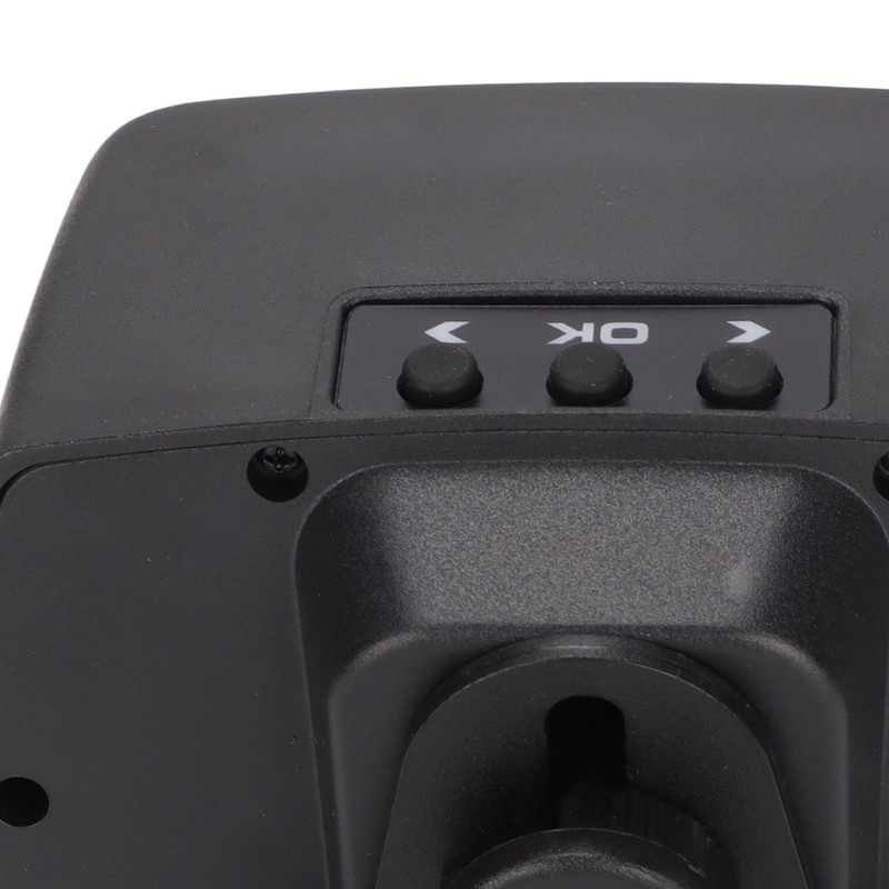 Black Vehicle HUD Display Multifunction OBD HUD Gauge 9 Alarm