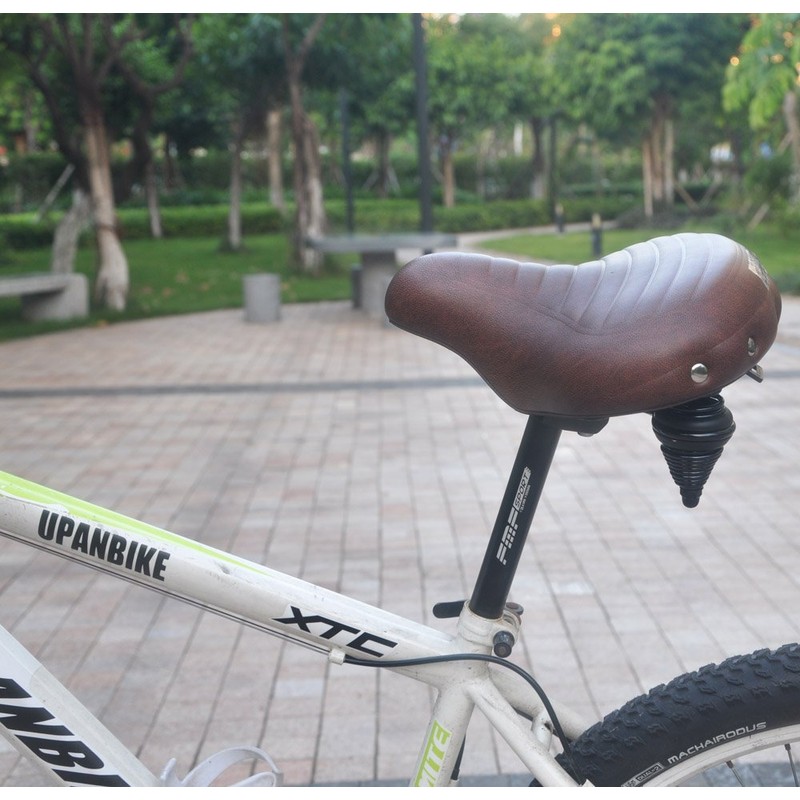 UPANBIKE Bike Saddle Super-Soft Comfortable Shock Absorption Widened Bicycle Seat