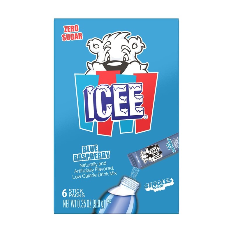 ICEE Singles To Go Variety Pack of 6-3 of Each
