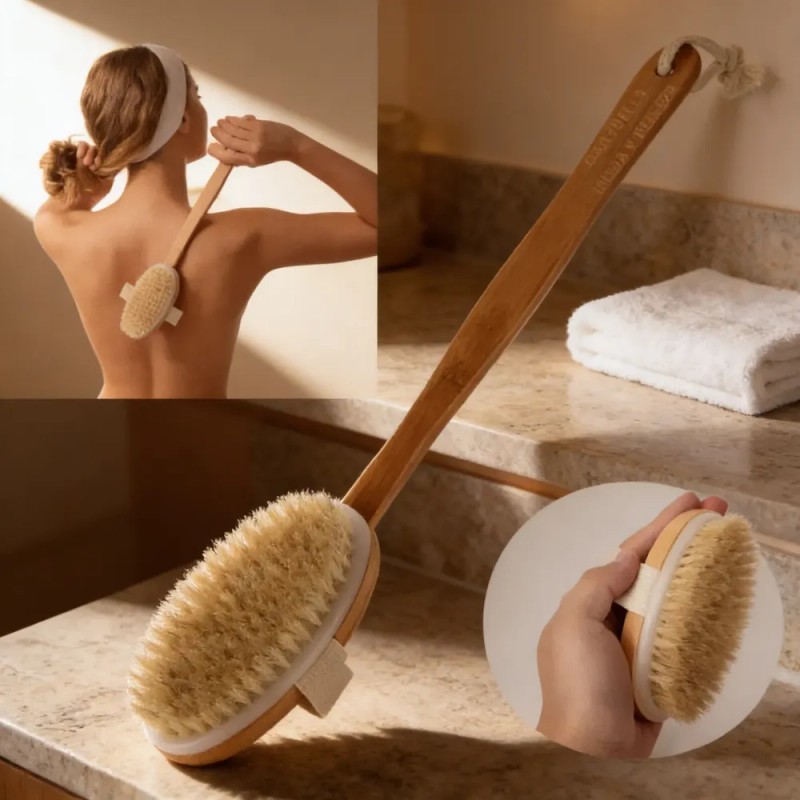 Cepillo Corporal Exfoliante Cuerpo Piel Masaje Circulación