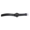 Waterproof Quartz Watch with Rubber Strap Adjustable 3 Hands Easy