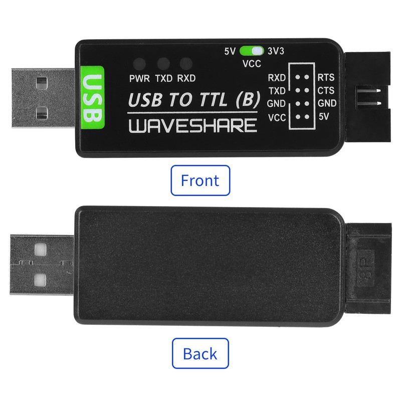 YELUFT Industrial USB to TTL Adapter, USB to UART Serial