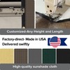 Cisvio 6ftx50ft Fence Privacy Screen Heavy Duty 170 GSM Windscreen