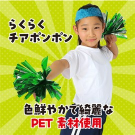 Artec 14813 Easy Cheer Pom Poms, Green Silver, Sports Festivals, Pom Poms, Dance, Cheerleader, Glitter, Cheer, Cheer Groups, Playgames, Recitals