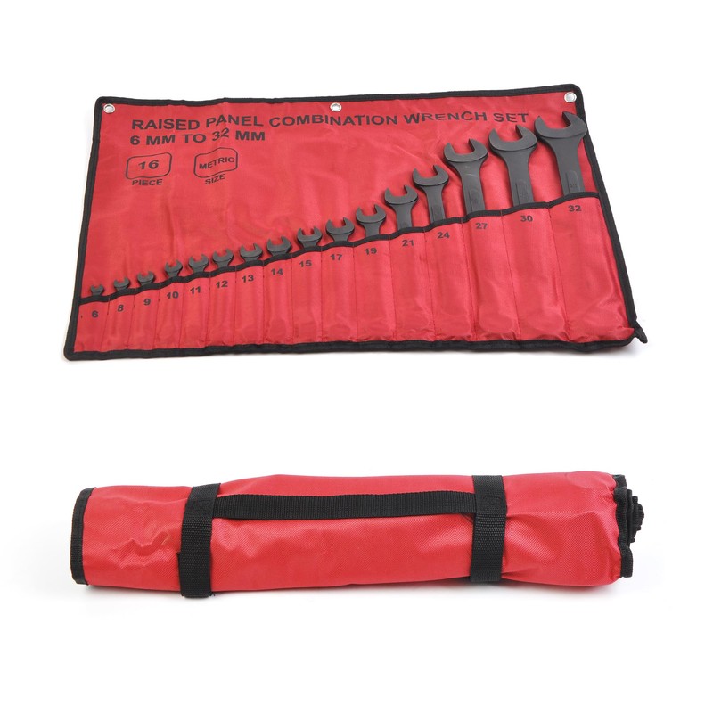 WINMAX TOOLS AUTOMOTIVE 16 Piece Metric Combination Wrench Set 6mm