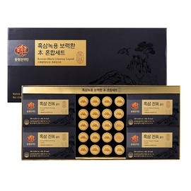 Cheonjiin [Dongwon Cheonjiin] Black ginseng deer antler strengthening pills mixed set (50ml*20 packets/20 pills) / 천지인 [동원천지인] 흑삼녹용 보력환 本 혼합세트 (50ml*20포/20환)