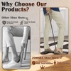 ZOMAKE Extra Long Shoe Horn for Seniors Men,Metal Shoehorn Long