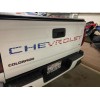 AUTOCARIMAGE Tailgate raised letters compatible with COLORADO 23 24 25