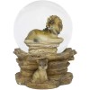 Wildlife Animal Lion King of Jungle Water Globe Collectible Water