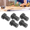 5Pcs Bench Dog 19mm Aluminum Alloy Woodworking Clamp Peg Brake