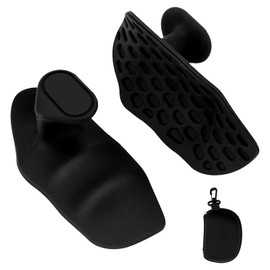 3-Pack Gym Hand Grips, Gym Grips, Lightweight and Compact Design, 3.62in Length, Ideal for Weight Lifting and Home Workouts, Fingerless Workout Gym Gloves for Unisex Exercise Weightlifting