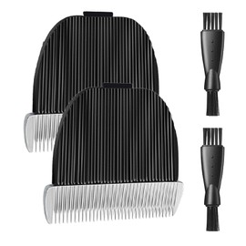 uijino Dog Clipper Blades Compatible with Hansprou Replacement Clipper Blades Hansprou Clipper Blades for Hansprou Dog Clippers, 2 Pack Dog Clipper Replacement Blades, 2 Cleaning Brush