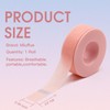 Miuffue Lash Tape for Eyelash Extensions, Silicone Adhesive Eyelash Extension