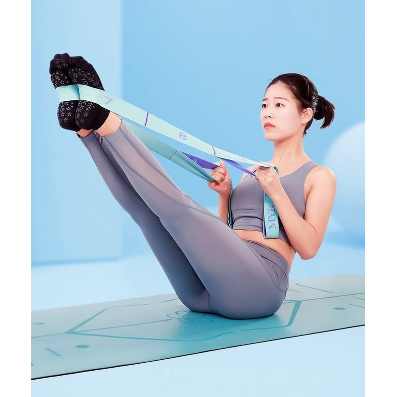 Yoga Stretching Strap，Yoga Stretch Gurt，für Fitness, Tanztraining, Gymnastik.（10）