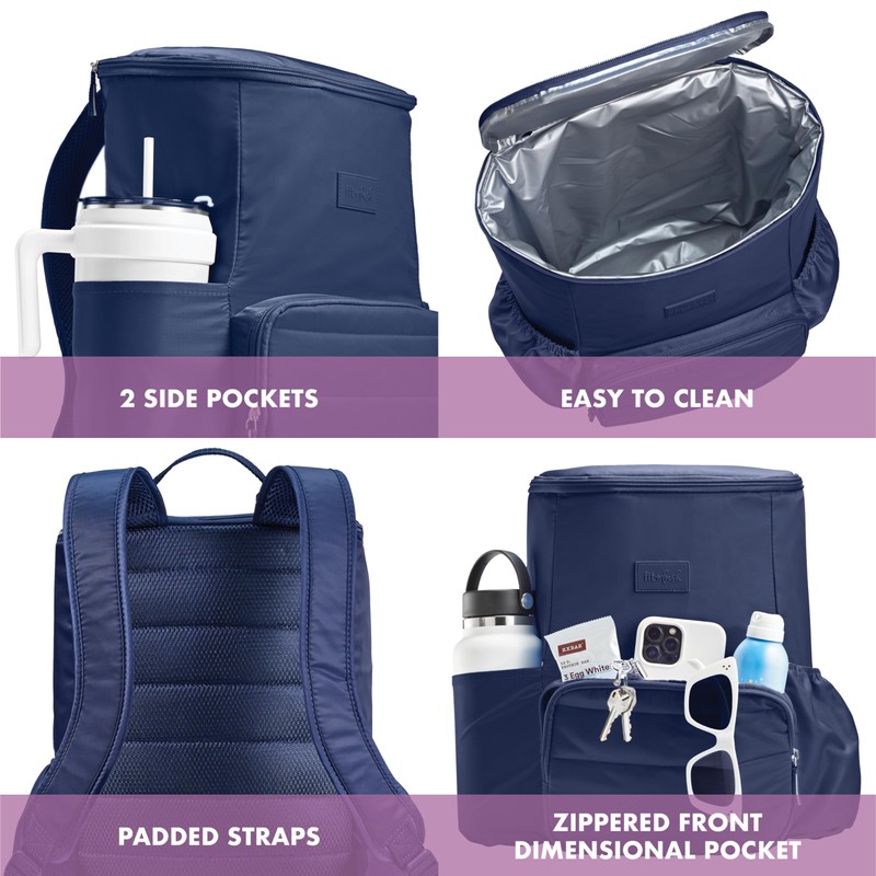 Fit & Fresh Izzy Backpack Cooler for Women