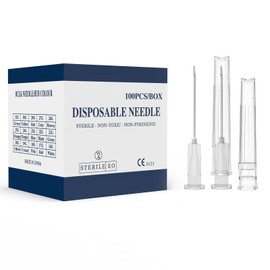 16 Gauge 1.5 Inch Needle, Individually Wrapped, 100 PCS Luer Lock Needles Industrial Dispensing Accessories(16G 1.5-Inch)