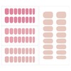 Gel Nail Strips 4 Sheets Gel Nail Stickers 4 Colors
