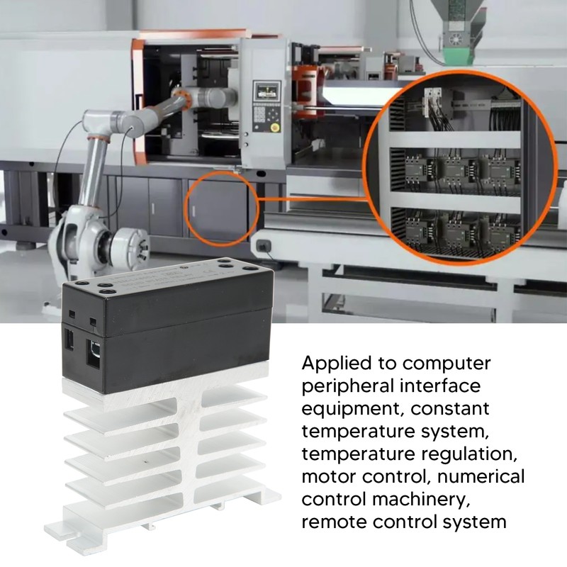 Solid State Relay SSR 3‑32V DC Input to 24‑480V AC