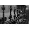 Velvy c233 Original Star Cross Black Simple Choker Women's Necklace,