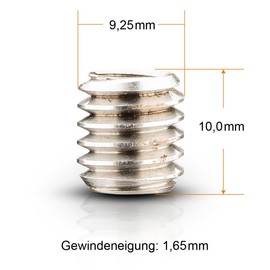 Walimex 1/4 inch to 3/8 inch thread adapter (set of 5)